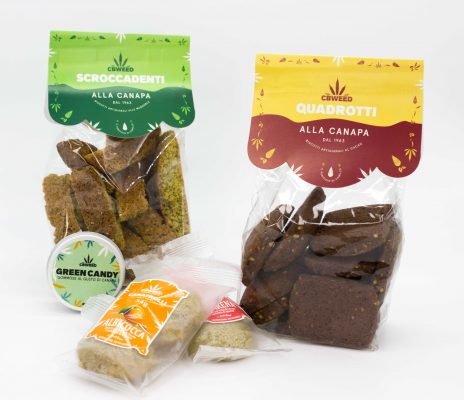 prodotti alimentari alla canapa